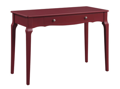 ACME Alsen Writing Desk, Red Finish 93020