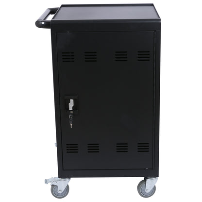 Mobile Charging Cart and Cabinet for Tablets Laptops 30-Device