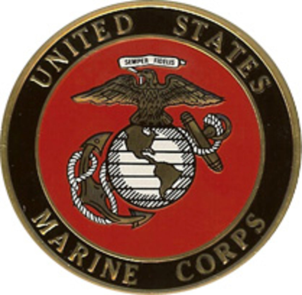 MARINE CORPS Color Medallion. by The Military Gift Store