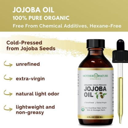 Jojoba Oil by Mother Nature Organics