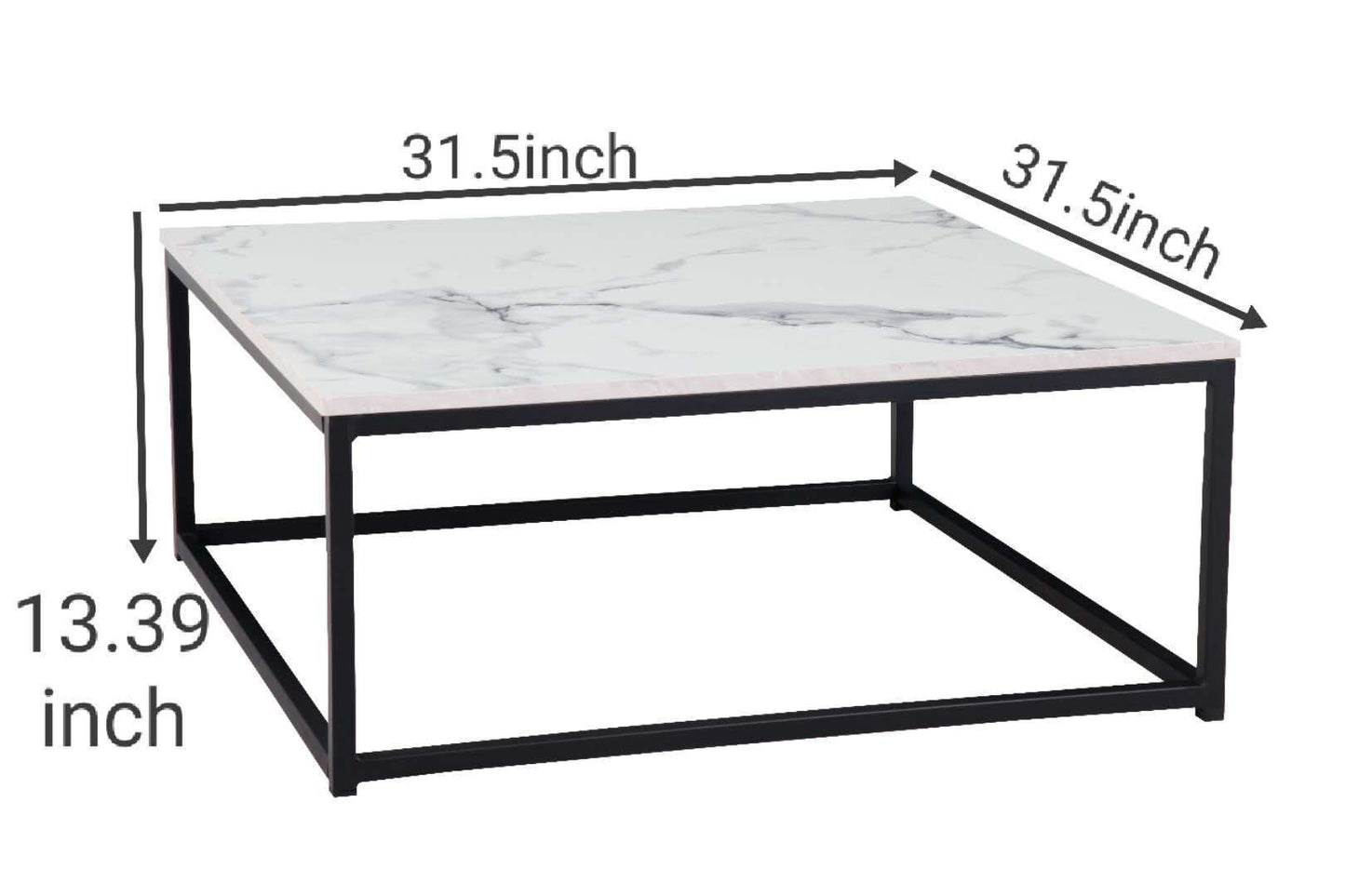 COFFEE TABLE(WHITE) （square ）+for kitchen, restaurant, bedroom, living room and many other occasions