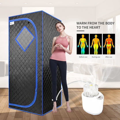 Sojourner Portable Sauna for Home - Steam Sauna Tent, Personal Sauna - Sauna Heater, Tent, Chair, Remote Included for Home Sauna - Enjoy Your Own Personal Spa