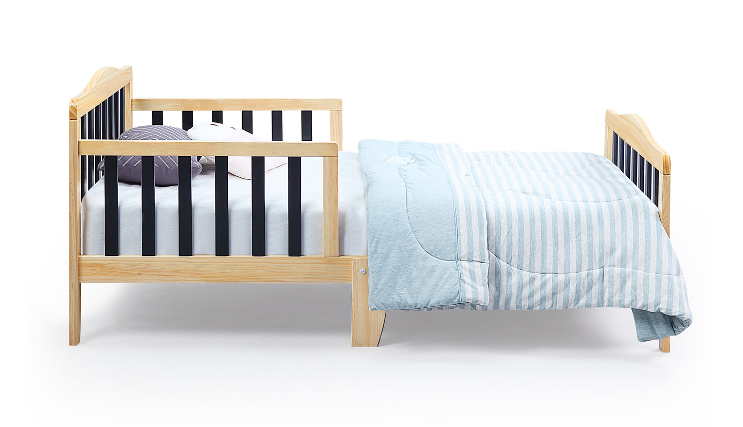 Twain Toddler Bed Natural/Black