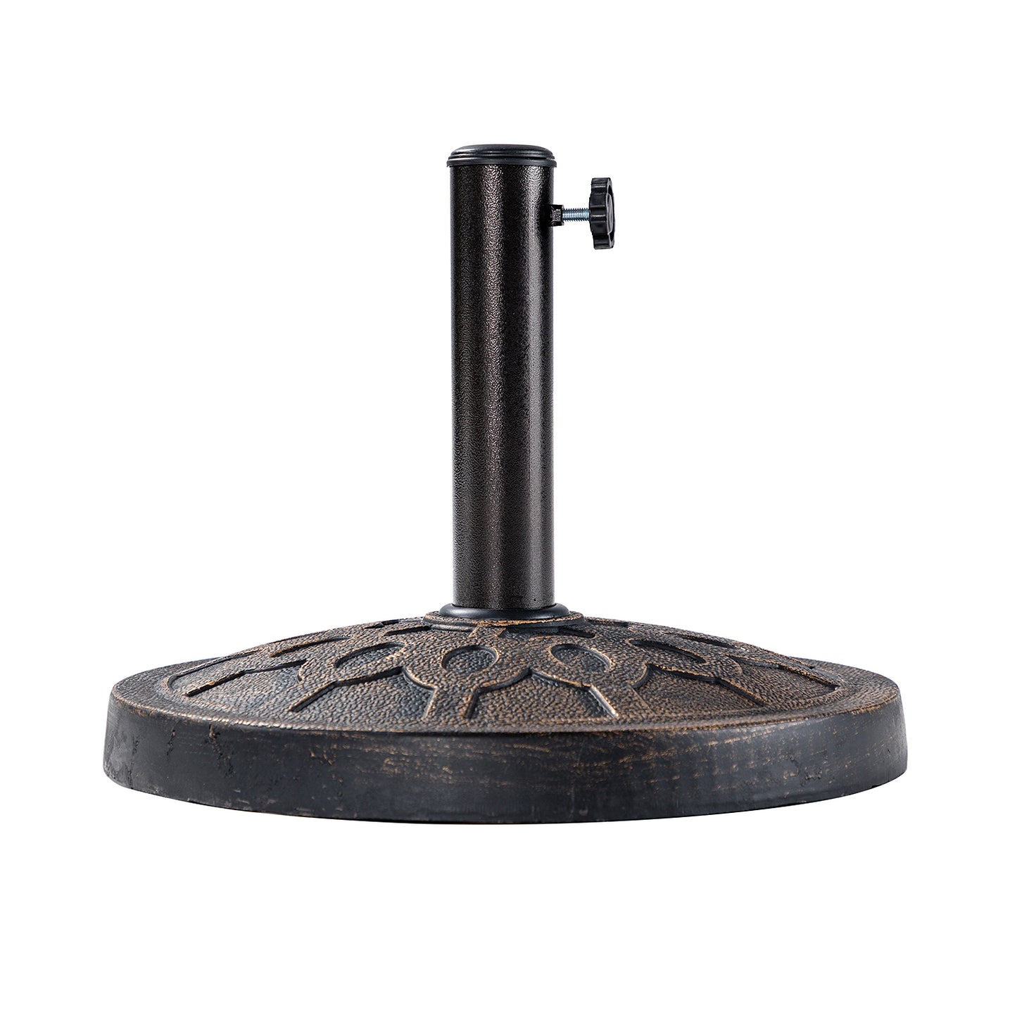 Morisa Resin Free Standing Umbrella Base-BRONZE