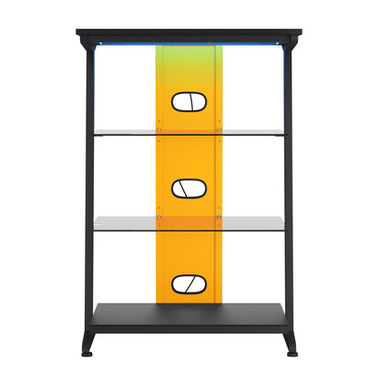 Dardashti Gaming Shelves S1-21 Yellow