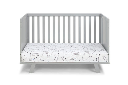 Livia 3-in-1 Convertible Island Crib Gray/Gray