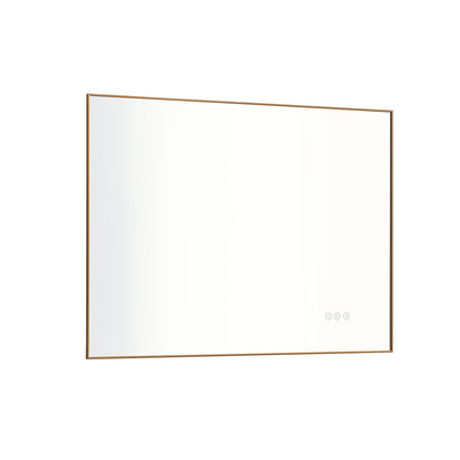 32x 24 Inch LED Mirror Bathroom Vanity Mirror with Back Light, Wall Mount Anti-Fog Memory Large Adjustable Vanity Mirror