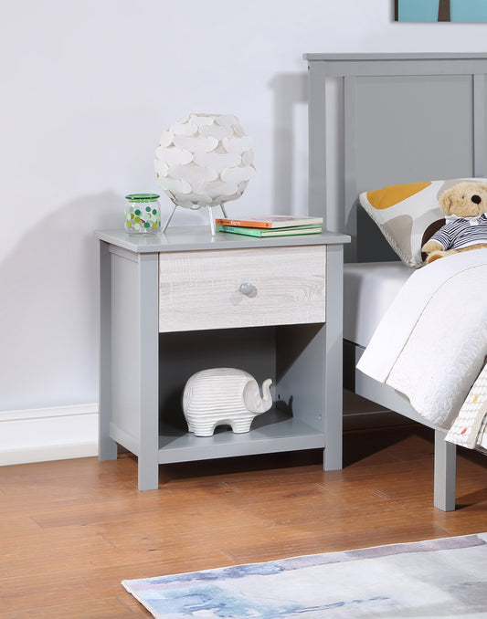 Connelly Nightstand Gray/Rockport Gray