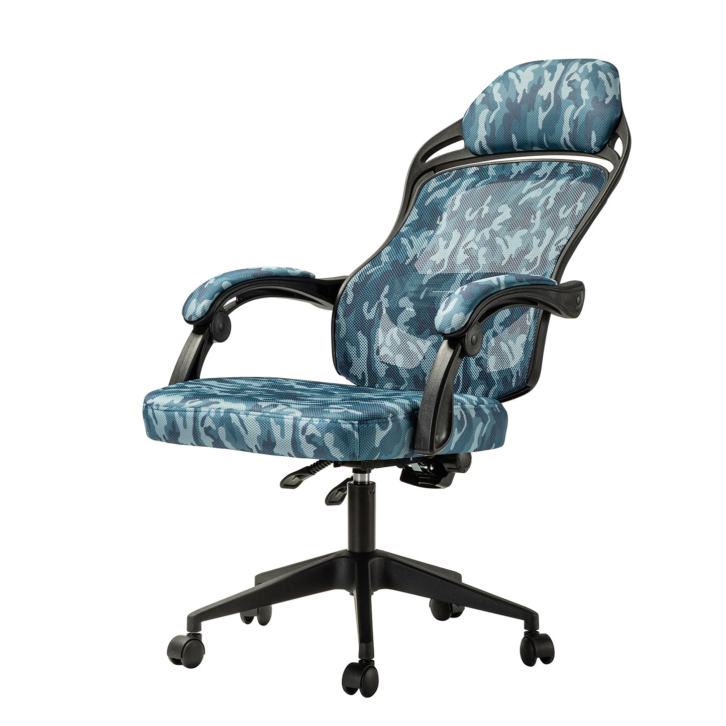 Nina Swivel Camouflage Gaming Chair with Adjustable Height