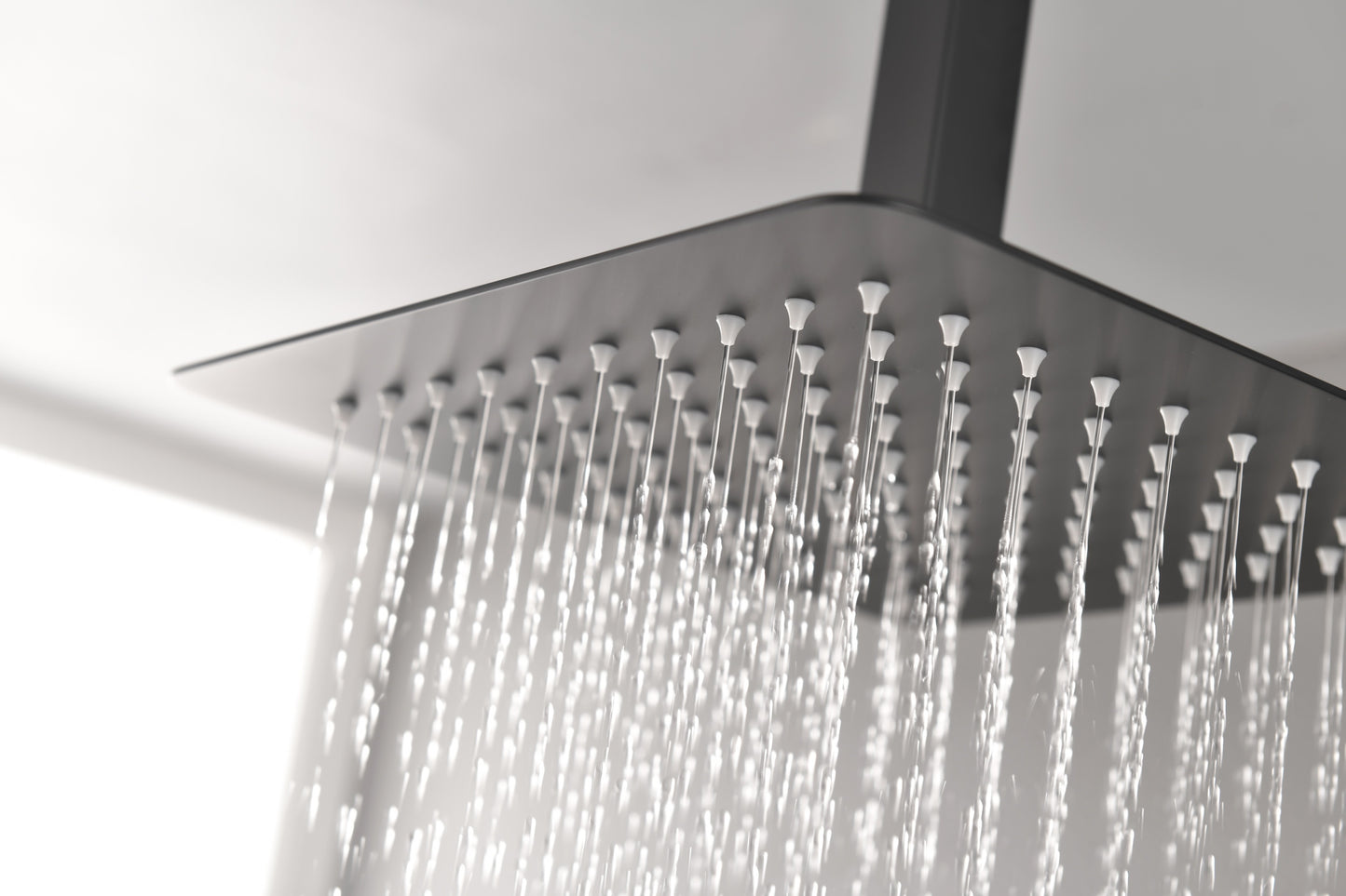 Rain Shower Head  High Pressure Rainfall Showerhead Water Saving