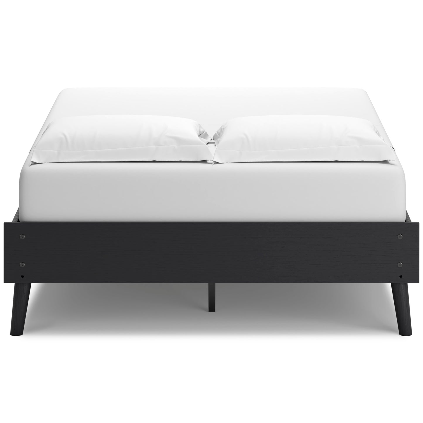 Ashley Charlang Black Contemporary Full Platform Bed EB1198-112