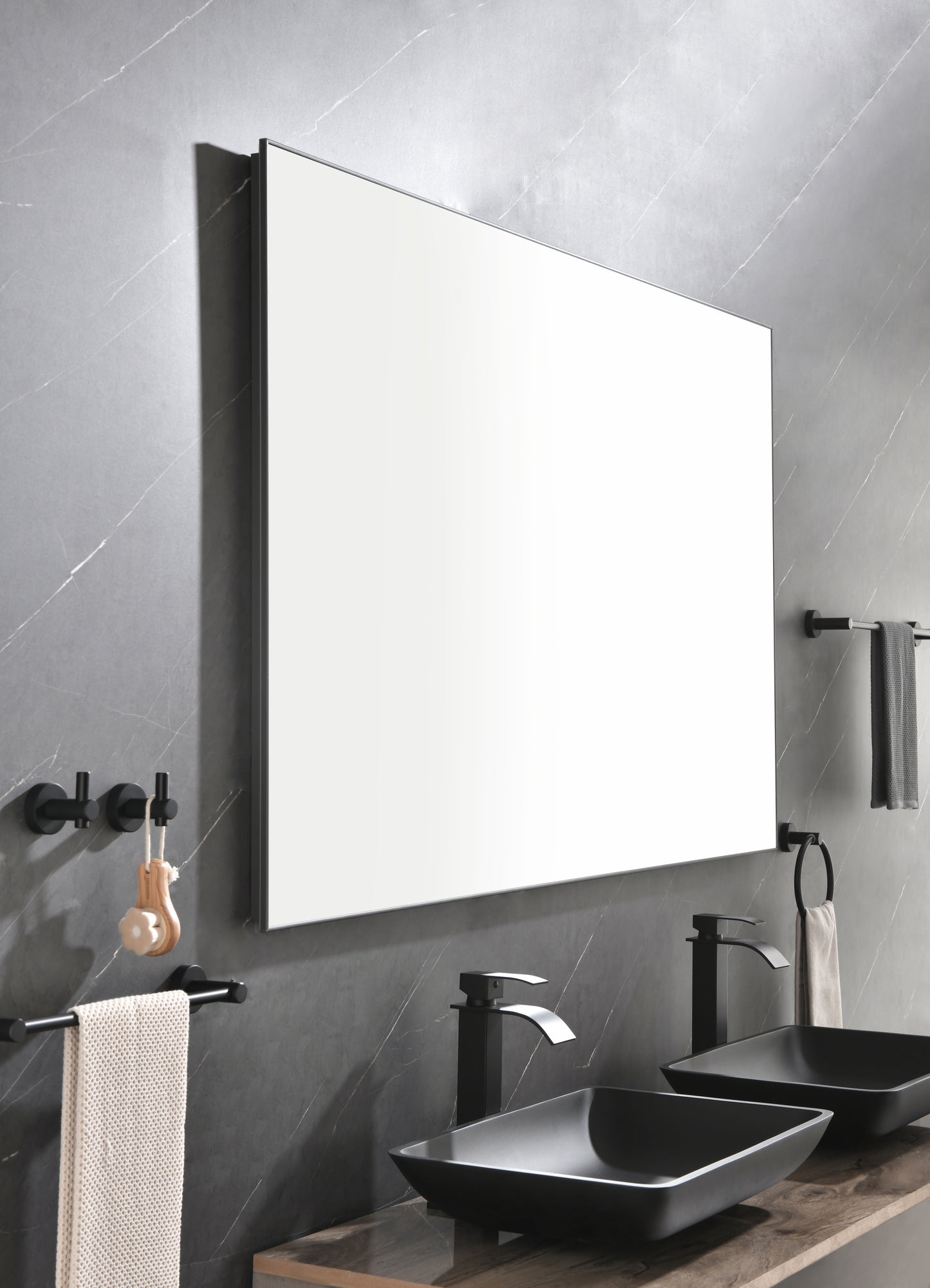 60x 36Inch LED Mirror Bathroom Vanity Mirror with Back Light, Wall Mount Anti-Fog Memory Large Adjustable Vanity Mirror