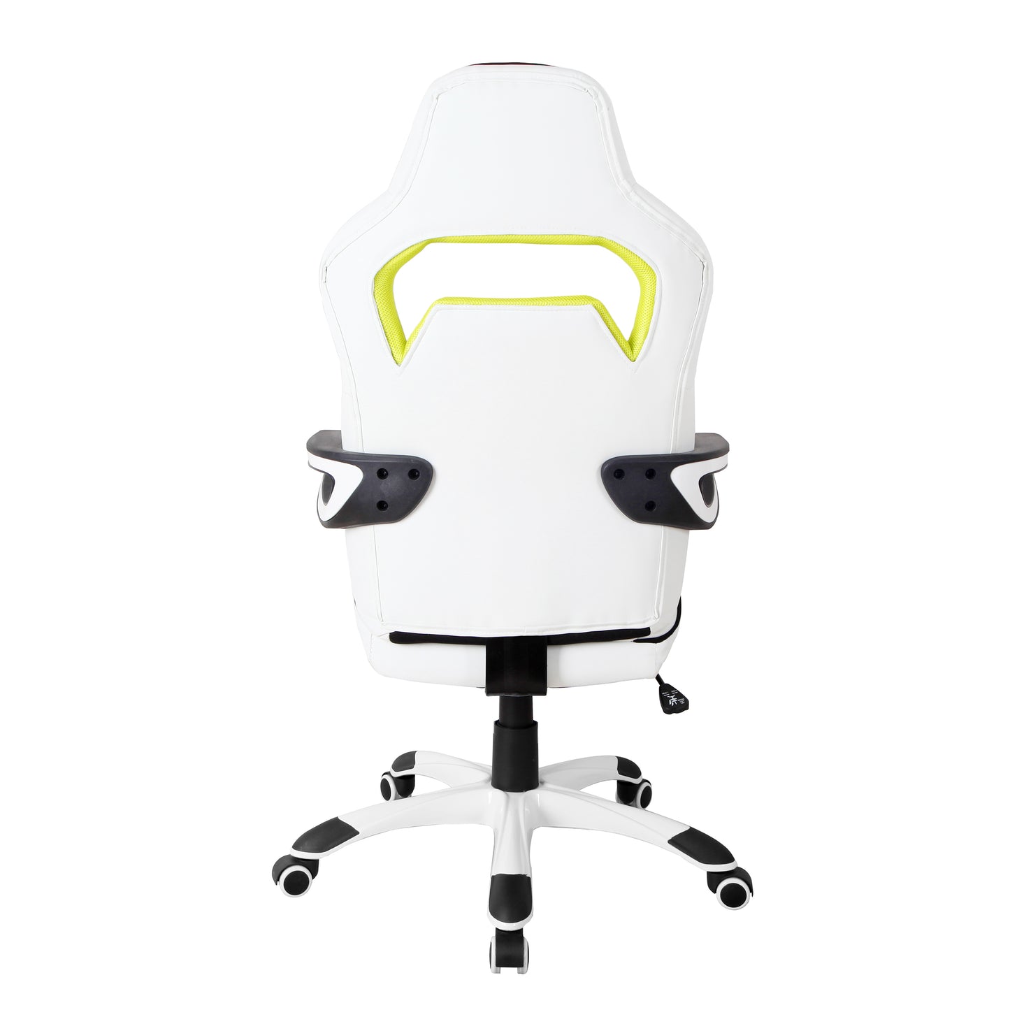 Techni Mobili Ergonomic Essential Racing Style Home & Office Chair, White