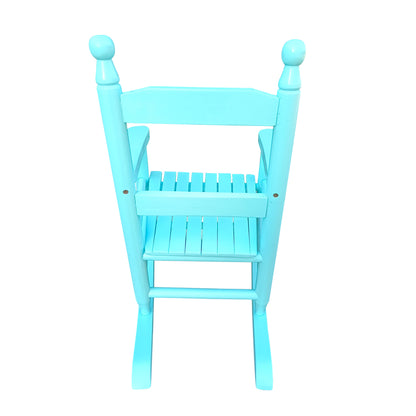 Children\'s rocking light Light Blue chair- Indoor or Outdoor -Suitable for kids-Durable