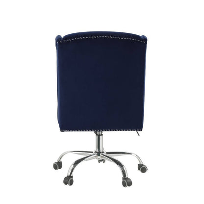 ACME Jamesia Office Chair, Midnight Blue Velvet 92665