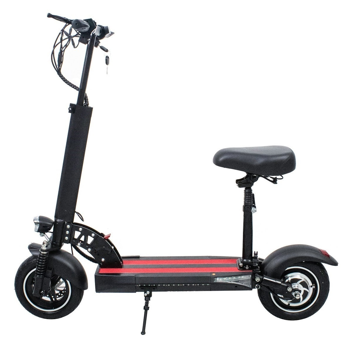 500W 48V 12.5ah  E-Scooters Off Road Foldable 10 inches Long Range E-Scooter With Seat