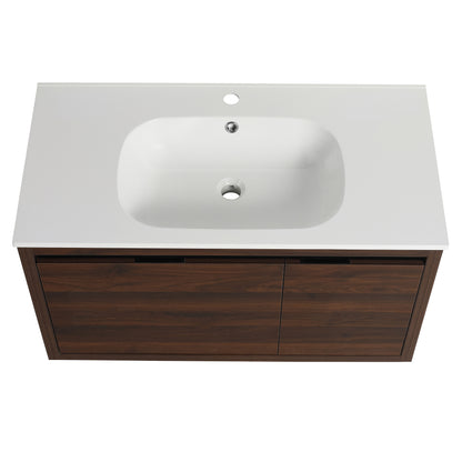 36 Inch Bathroom Vanity With Gel Sink