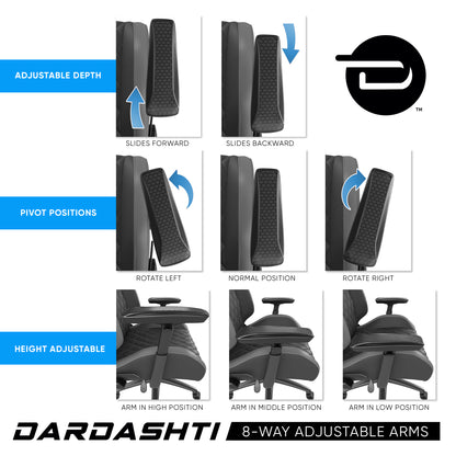 Dardashti Gaming Chair - Red