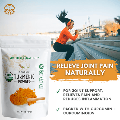 Turmeric Curcumin Powder by Mother Nature Organics