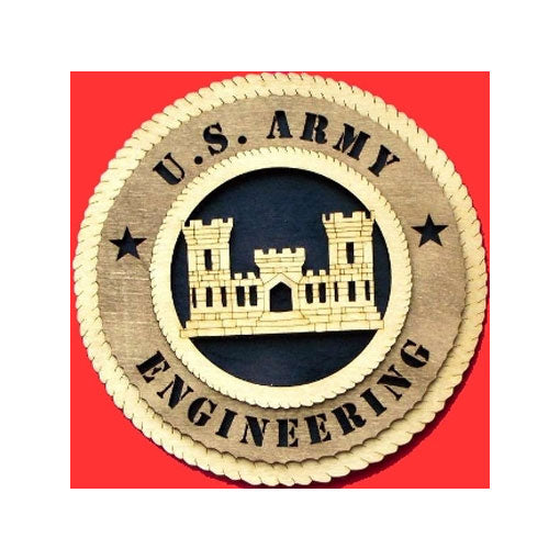 Engineering Wall Tributes - 9". by The Military Gift Store