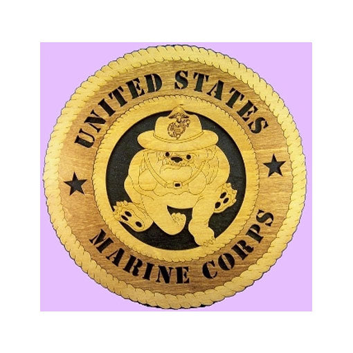 Marine Corps Wall Tributes - 12". by The Military Gift Store