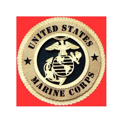 Marine Wall Tributes - 9". by The Military Gift Store