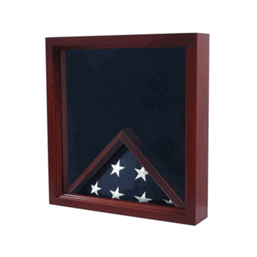 Air Force Flag, Medal Display Case, Flag Shadow Box - Cherry Material. by The Military Gift Store