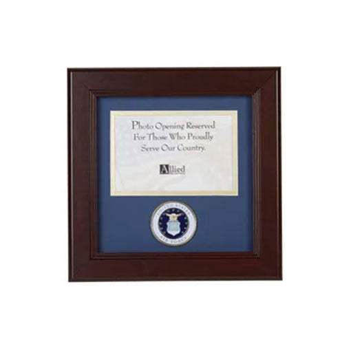 U.S. Air Force Medallion 4-Inch by 6-Inch Landscape Picture Frame by The Military Gift Store