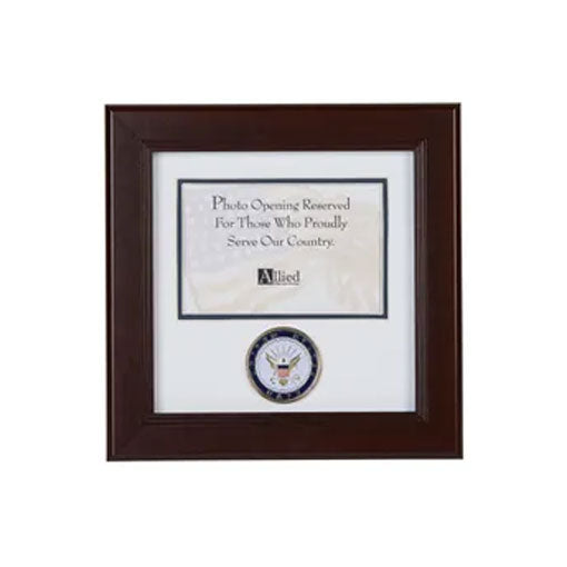 U.S. Navy Medallion 4-Inch by 6-Inch Landscape Picture Frame by The Military Gift Store
