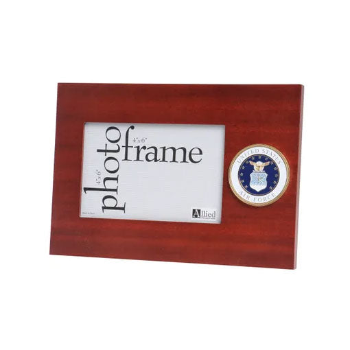 U.S. Air Force Medallion 4-Inch by 6-Inch Desktop Picture Frame by The Military Gift Store