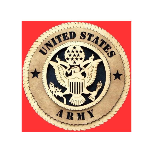 Army Wall Tribute, USA Army Wall Tribute - 9". by The Military Gift Store