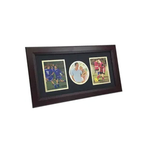 Decorative 8-Inch by 16-Inch Collage 3-Picture Frame by The Military Gift Store