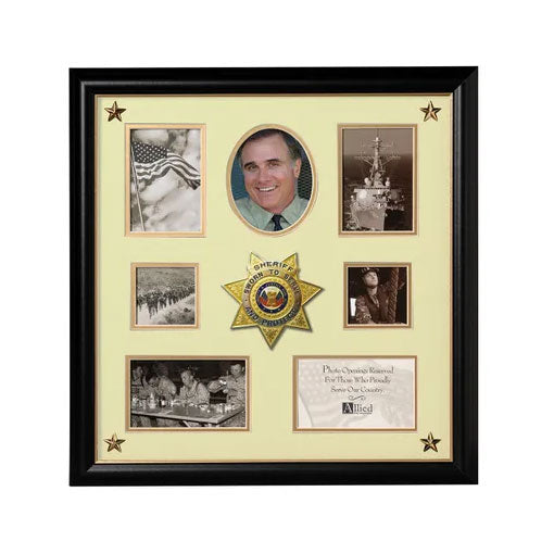 16X17 Sheriff Collage Frame by The Military Gift Store