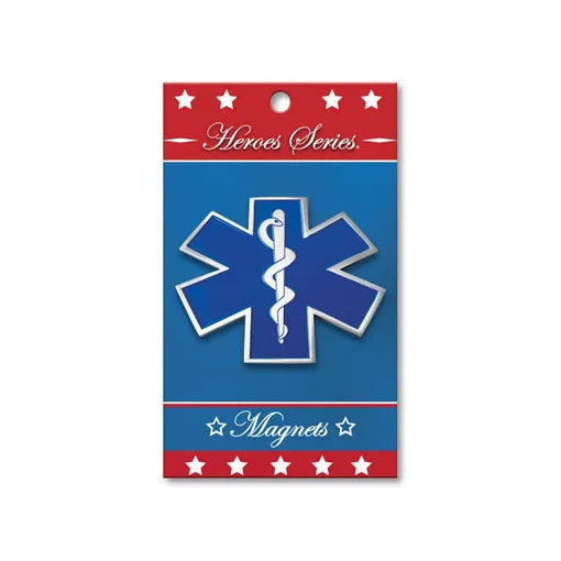 Flags Connections - Heroes Series EMS Medallion Large Magnet - 3.75 Inches. by The Military Gift Store