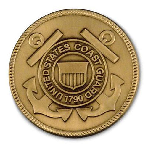 Service Medallion - Coast Guard by The Military Gift Store