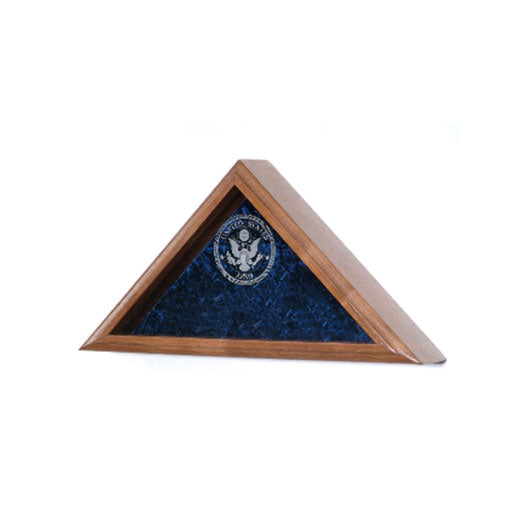 Army Flag Display Case, United States Army Flag Case - Oak Material. by The Military Gift Store