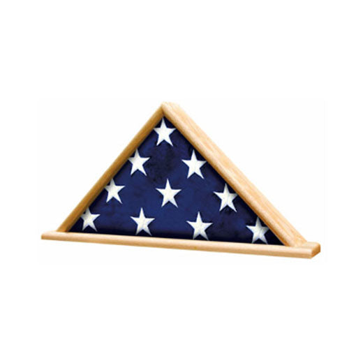 Memorial Flag Display Shadow Box - Fit 5' x 9.5' Casket flag. by The Military Gift Store