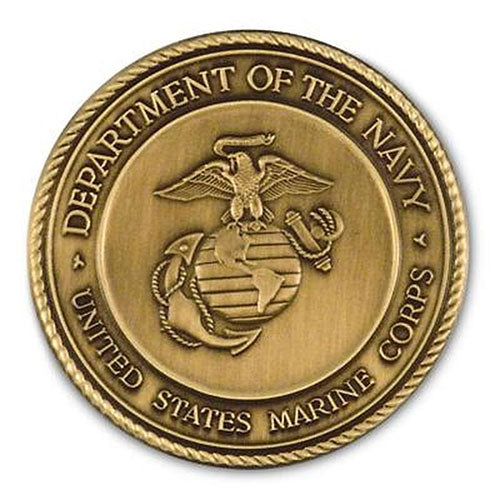 Service Medallion - Marine Corps by The Military Gift Store