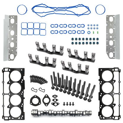 Camshaft & MDS Hemi lifters & Head Gaskets Kit For 09-15 Dodge Ram 1500 5.7L