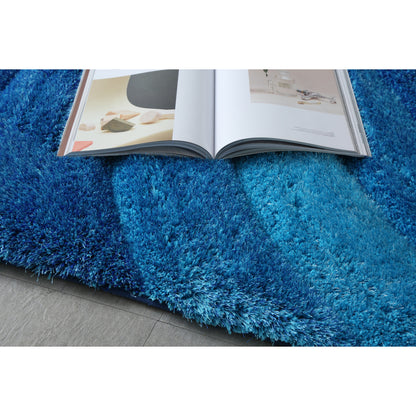 "3D Shaggy" Hand Tufted Area Rug