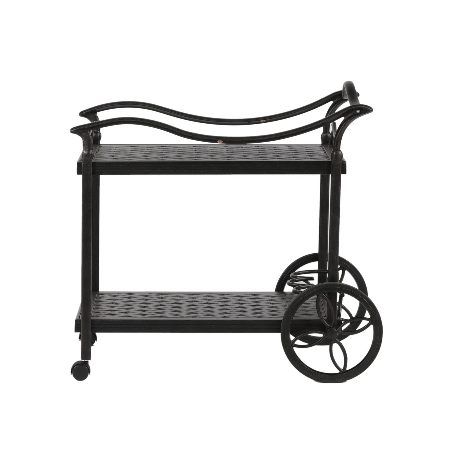 Tea Cart, Dark Lava Bronze