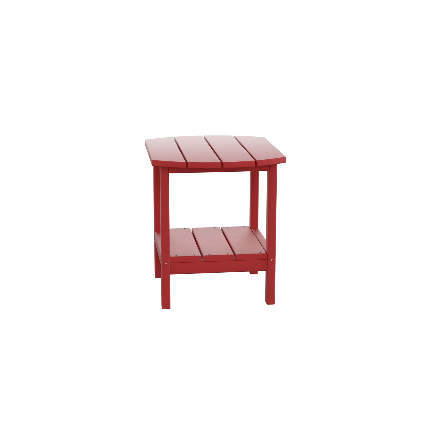 HDPE side table,adirondack table,porch table, patio table for outdoor and pool Red