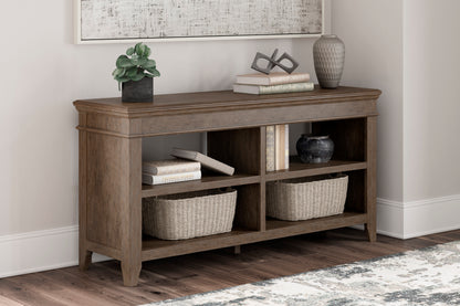 Ashley Janismore Weathered Gray Traditional Credenza H776-46