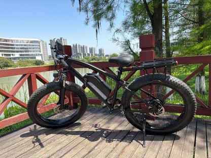 26inch 750W 48V13.2AH snow electric bicycle fat tire mountian E-bike off-road electric bicycles