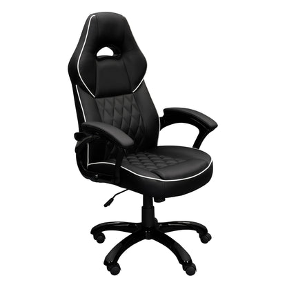 Techni Mobili High Back Executive Sport Race Office Chair, Black