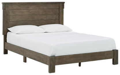 Ashley Shamryn Brown Gray Casual Full Panel Bed B436-72