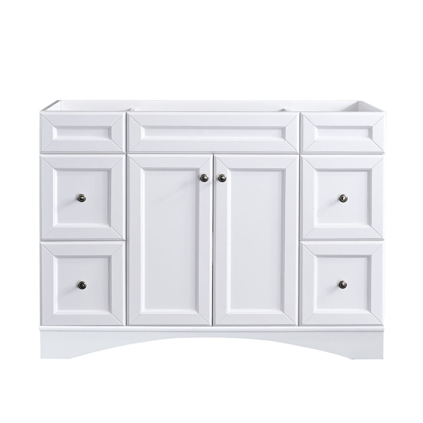 48 Inch Bathroom Vanity Cabinet in White, Vanity Base only