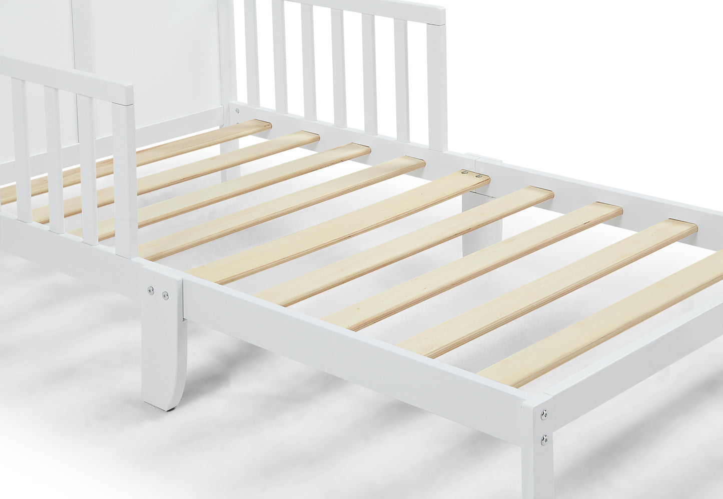 Birdie Toddler Bed White/White