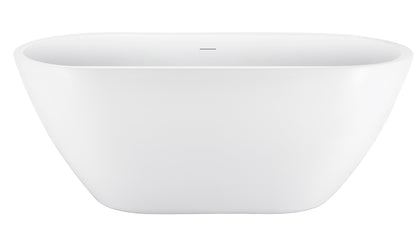 70" 100% Acrylic Freestanding Bathtub，Contemporary Soaking Tub，white Bathtub