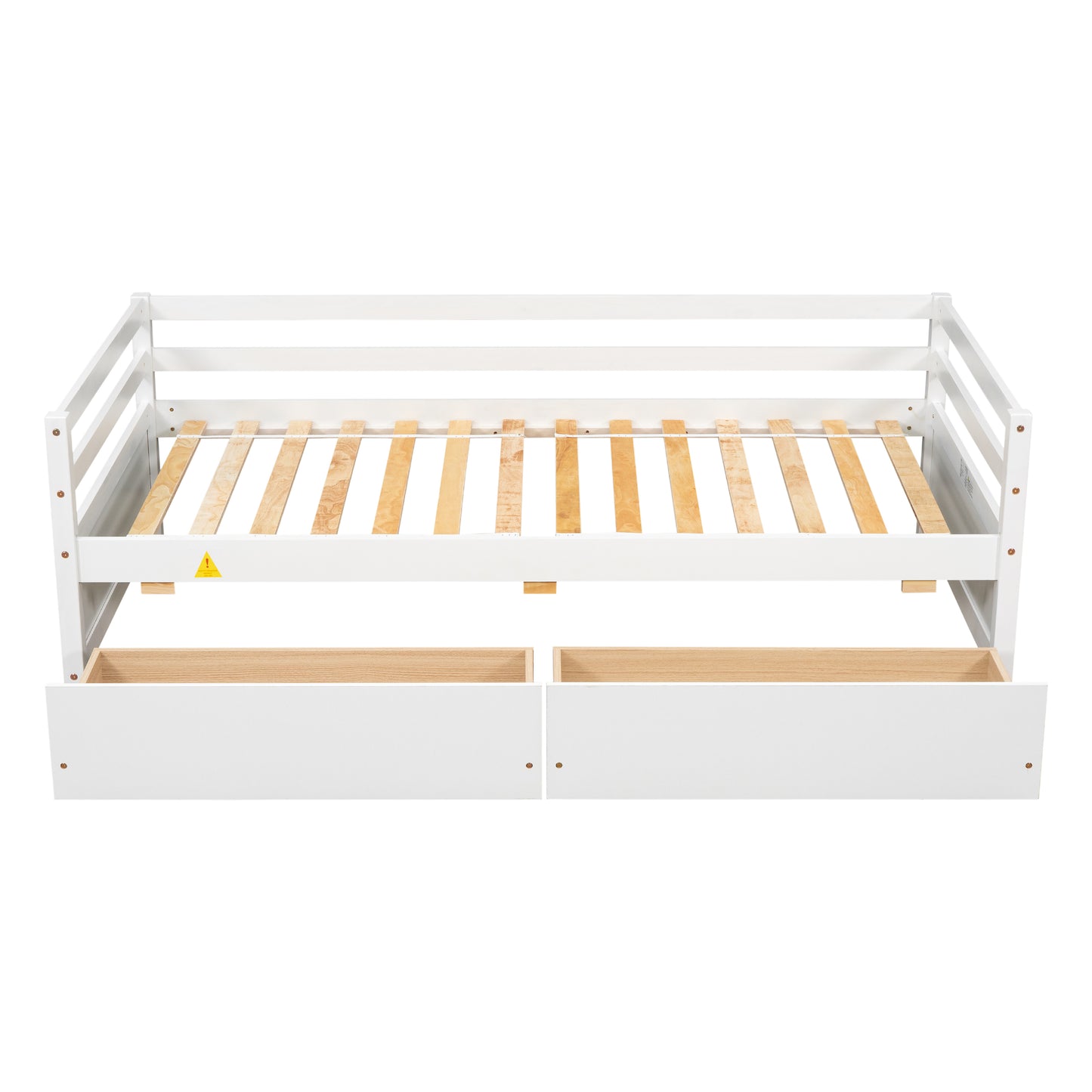 Daybed with two Storage Drawers ,White